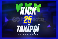 ✨Kick | 25 Takipçi | Garantili✨