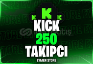 ⭐Kick 250 Takipçi