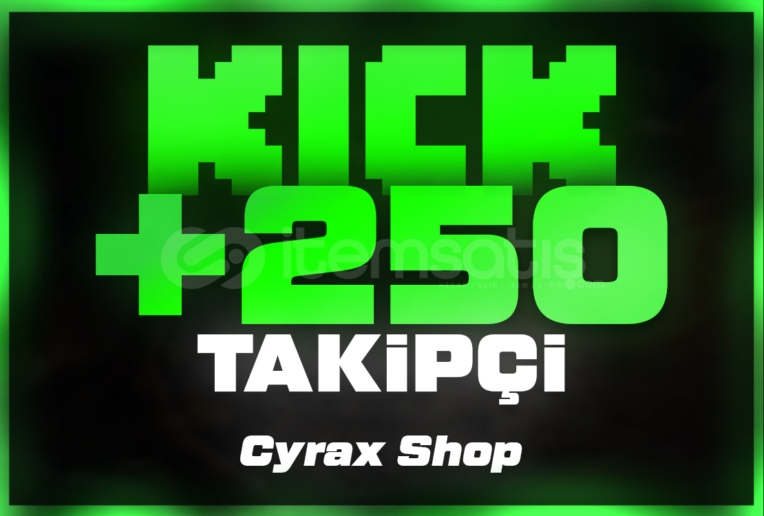 ⭐ Kick 250 Takipçi ⭐ ⭐ Kick 250 Takipçi ⭐