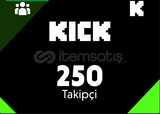 Kick 250 Takipçi