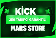 KİCK 250 TAKİPÇİ GARANTİLİ