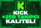 ⭐️KİCK 250 TAKİPÇİ | GARANTİLİ⭐️