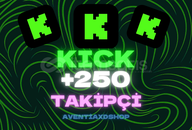 ⭐️KİCK 250 TAKİPÇİ⭐️ [KALİTELİ+HIZLI]