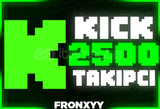 ⭐Kick 2500 Takipci⭐