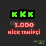 ⭐KİCK 3.000 TAKİPÇİ