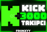 ⭐️Kick 3000 TAKİPÇİ BU FİYATA YOOK⭐️