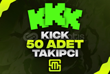 ✨Kick 50 Adet Takipçi!