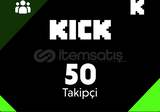 Kick 50 Takipçi