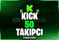 ⭐Kick 50 Takipçi