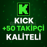 Kick 50 Takipçi
