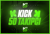 ⭐️KİCK 50 TAKİPÇİ | GARANTİLİ⭐️