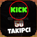 Kick 50 Takipçi (Hızlı Büyüme Garantili)