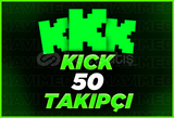 ⭐Kick | 50 Takipçi ⭐ KALICI ⭐