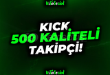 ⭐Kick 500 Adet Takipçi!