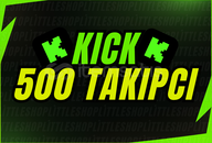 ⭐️KICK 500 GERÇEK TAKİPÇİ [GARANTİLİ]⭐️