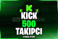 ⭐Kick 500 Takipçi