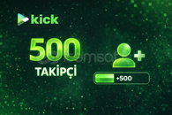 ⭐KİCK 500 takipçi⭐