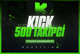 ⭐Kick 500 Takipci⭐