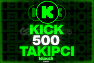 ⭐KICK 500 TAKIPCI⭐