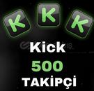 ✅KICK 500 TAKİPÇİ✅(EN UCUZ EN HIZLISI⭐)