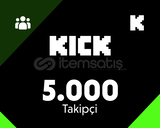 Kick 5.000 Takipçi (En İyisi!)