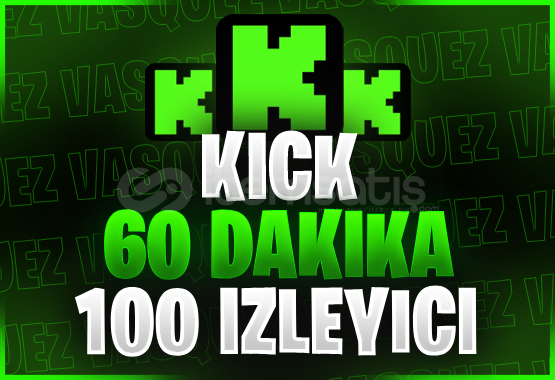 ⭐Kick 60 Dakika +100 Canlı Yayın İzleyici⭐ ⭐Kick 60 Dakika +100 Canlı Yayın İzleyici⭐