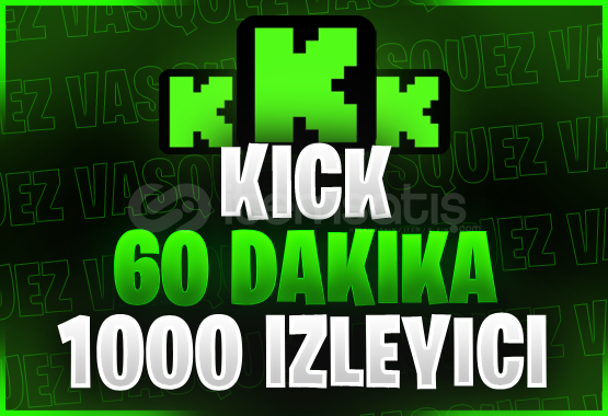 ⭐Kick 60 Dakika +1000 Canlı Yayın İzleyici⭐ ⭐Kick 60 Dakika +1000 Canlı Yayın İzleyici⭐