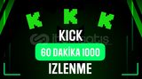 ⭐️Kick 60Dakika 1000 İzleyici⭐️