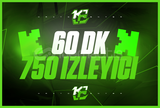 ⭐️KİCK 750 İZLEYİCİ 60DK [KALİTELİ]⭐️
