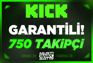 ⭐Kick 750 Takipçi + Garanti