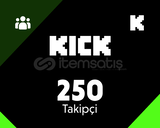 Kick Ana Sağlayıcıdan Premium 250 Takipçi!