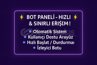 KİCK BOT PANELİ - GARANTİLİ & SINIRLI SATIŞ! 