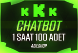 KICK CHAT BOT | 1 SAAT 100 ADET