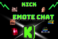 300 Adet Kick Emoji Botu - Chat Botu Emote Chat