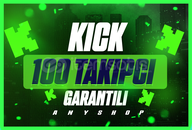 ✨ KICK GARANTİ 100 TAKİPÇİ ✨