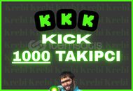 ⭐| KICK GARANTILI 1000 TAKIPCI
