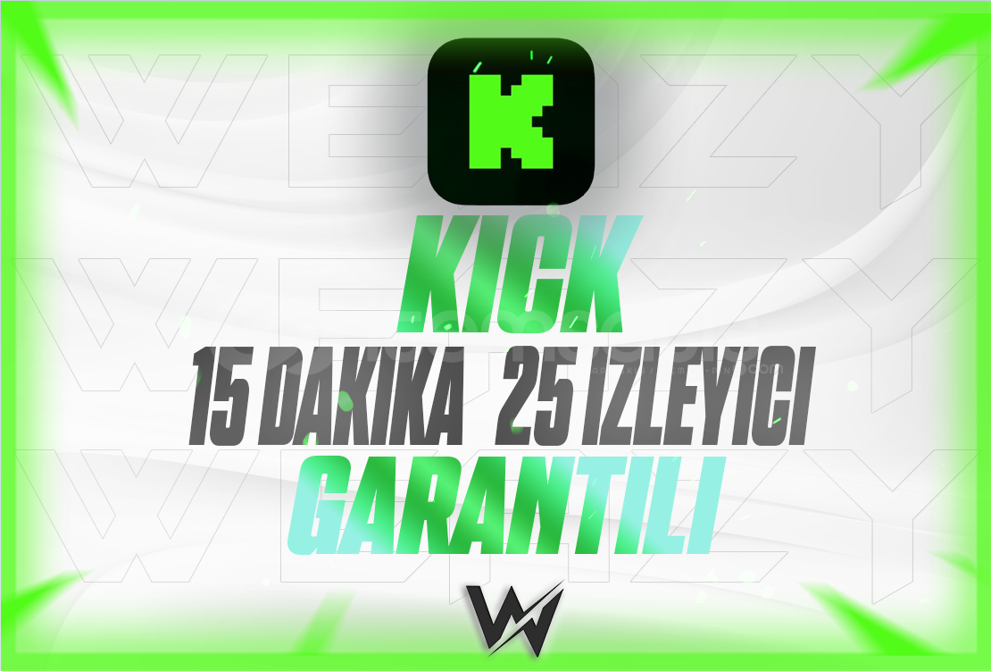 KICK GARANTILI 15 DAKIKA 25 IZLEYICI KICK GARANTILI 15 DAKIKA 25 IZLEYICI