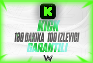 KICK GARANTILI 180 DAKIKA 100 IZLEYICI