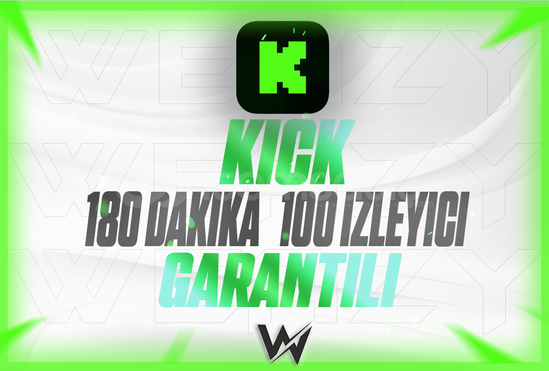 KICK GARANTILI 180 DAKIKA 100 IZLEYICI KICK GARANTILI 180 DAKIKA 100 IZLEYICI