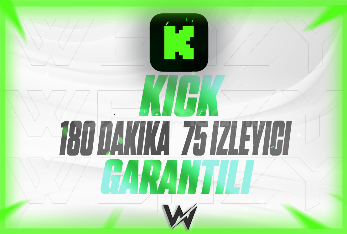 KICK GARANTILI 180 DAKIKA 75 IZLEYICI KICK GARANTILI 180 DAKIKA 75 IZLEYICI