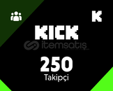 ⭐Kick [GARANTİLİ] 250 Gerçek Takipçi⭐