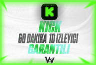 KICK GARANTILI 60 DAKIKA 10 IZLEYICI