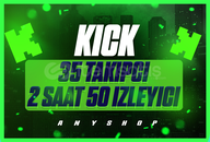 ✨ KICK GERÇEK IZLENME KEŞFET PAKETI 2✨