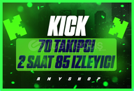 ✨ KICK GERÇEK IZLENME KEŞFET PAKETİ ✨