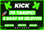 ✨ KICK GERÇEK IZLENME KEŞFET PAKETİ ✨