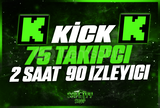 ☘️KICK İZLENME PAKETİ #2☘️