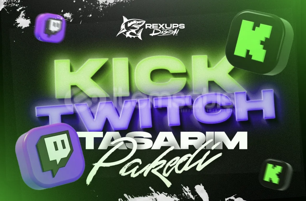 KICK & TWITCH TASARIM PAKEDİ KICK & TWITCH TASARIM PAKEDİ