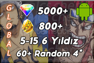 Kid & Law + 5000 Elmas + 800 Altın + 5-15 6*