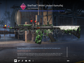 KİLL SAYACI AÇIK M4A4 PARLAYAN DESEN 