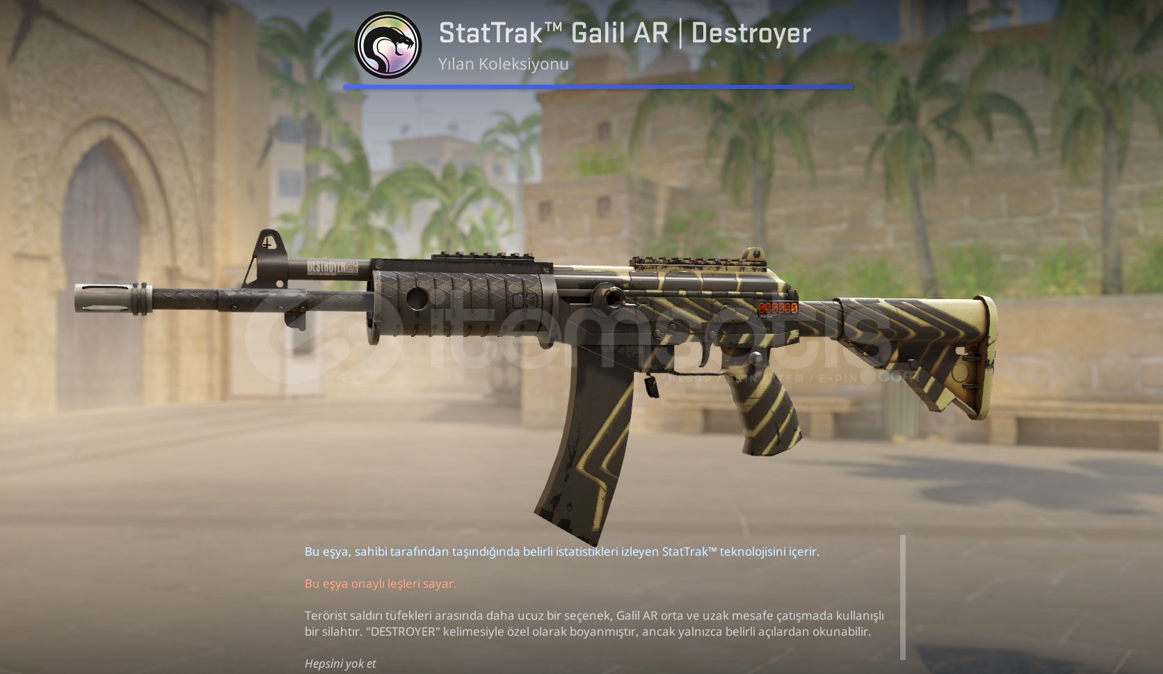 Kill Sayısı Gösteren Galil Destroyer Kill Sayısı Gösteren Galil Destroyer